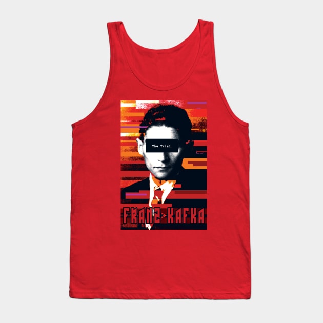 Franz Kafka - The Trial and the Nightmare Tank Top by Exile Kings 